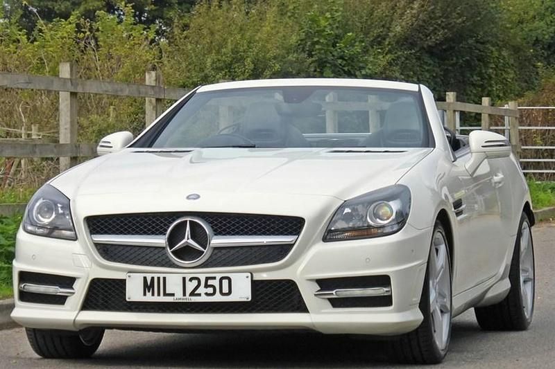 White Used 2012 Mercedes SLK200 AMG Cabriolet | £10,995 (A bit pricey) - Image 1/1