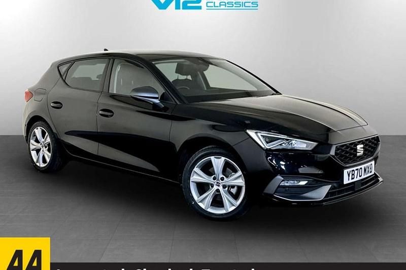 Used Seat Leon FR 130 HP (95 kW) 2020 Black Hatchback