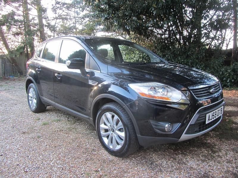 Metallic black Used 2009 Ford Kuga Titanium SUV | £2,995 (Expensive) - Image 1/4