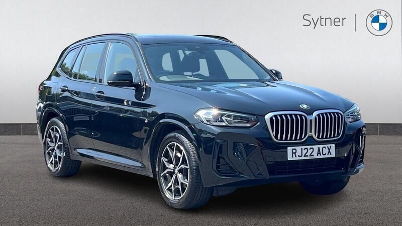 Black Used 2022 BMW X3 M Sport SUV | £38,000 (Fair price) - Image 1/4