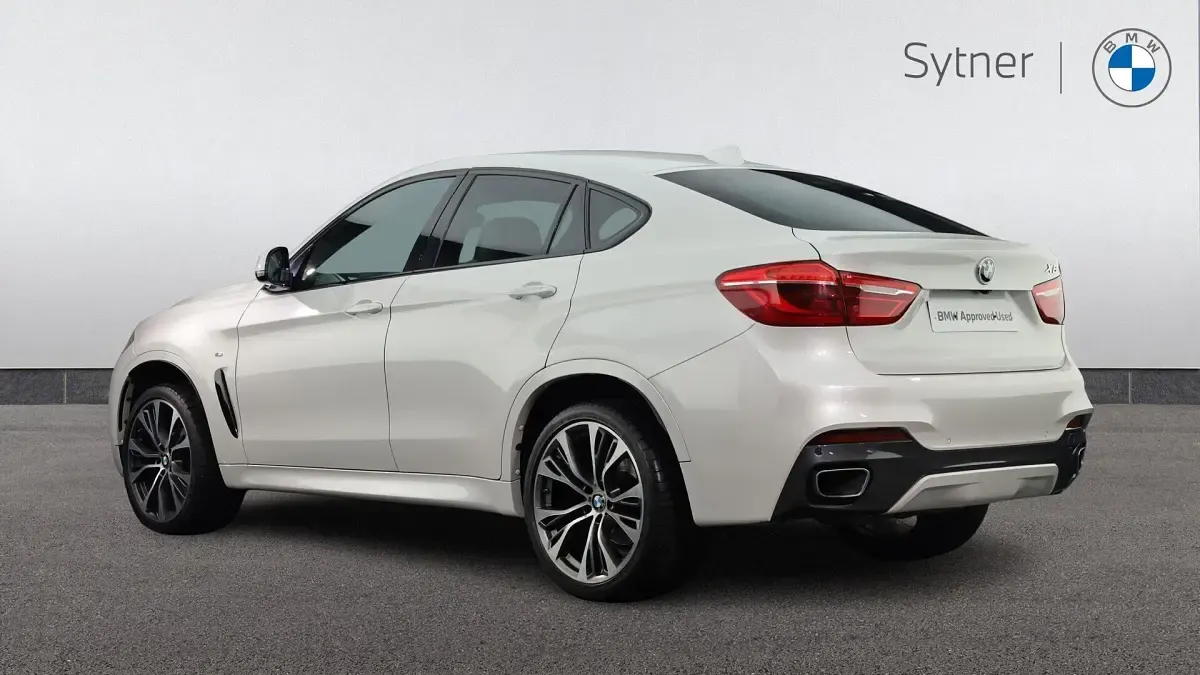 Used BMW X6 M Sport 258 HP (189 kW) 2018 White SUV