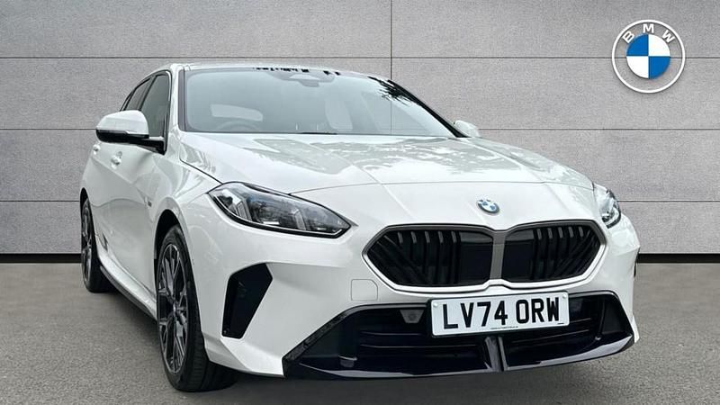 Used BMW 120 M Sport 168 HP (123 kW) 2024 White Hatchback
