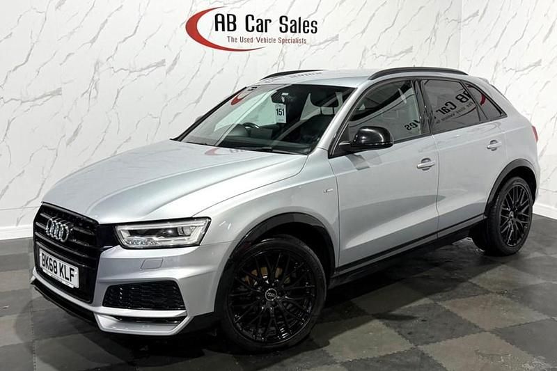 Silver Used 2018 Audi Q3 Black Edition SUV | £15,299 (Good price) - Image 1/1