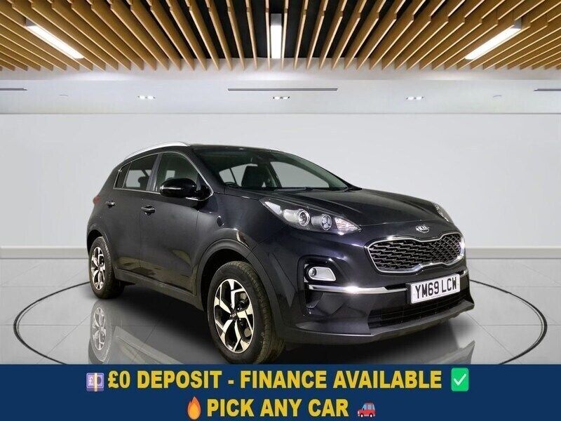 Black Used 2019 Kia Sportage 2 SUV | £12,699 (Fair price) - Image 1/3