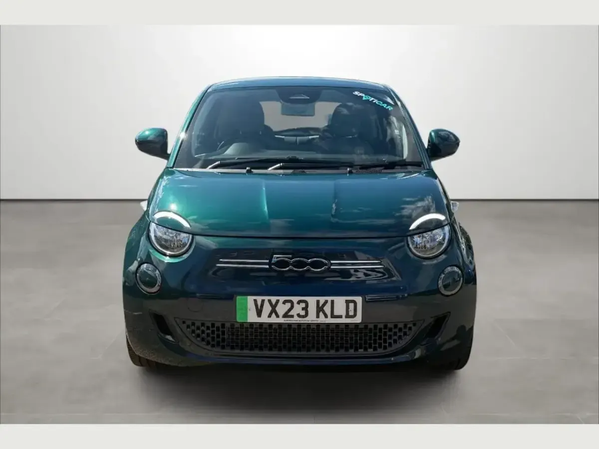 Used Fiat 500e Icon 85 kW (116 HP) 2023 Green Hatchback