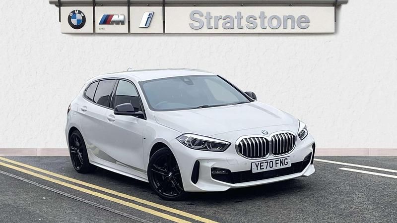 Used BMW 118 M Sport 138 HP (101 kW) 2020 White Hatchback