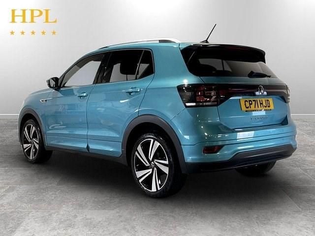 Used VW T-Cross R-line 110 HP (80 kW) 2022 Blue SUV