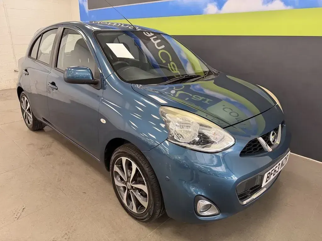 Used Nissan Micra S 98 HP (72 kW) 2013 Blue Hatchback