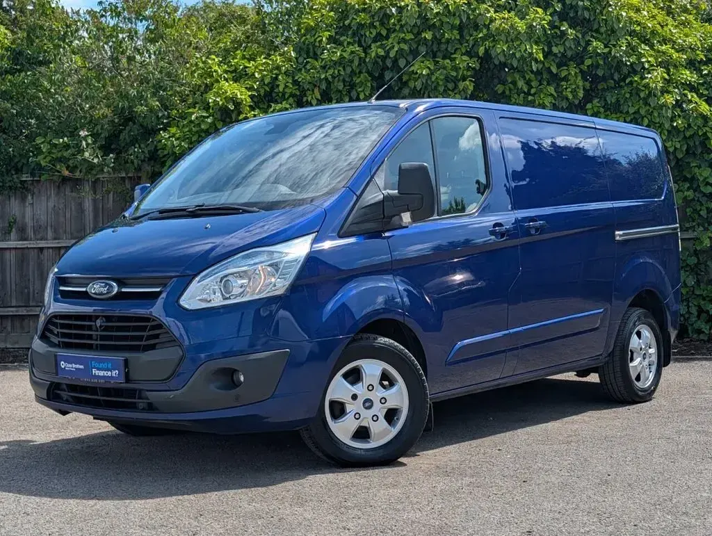 Used Ford Transit Custom Limited 123 HP (90 kW) 2016 Blue Van