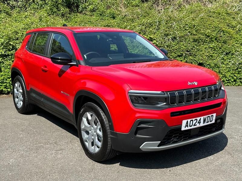 Red Used 2024 Jeep Avenger Altitude SUV | £18,395 (Fair price) - Image 1/3