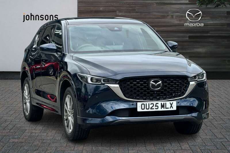 Blue Used 2025 Mazda CX-5 Takumi-Line SUV | £33,500 (Fair price) - Image 1/4
