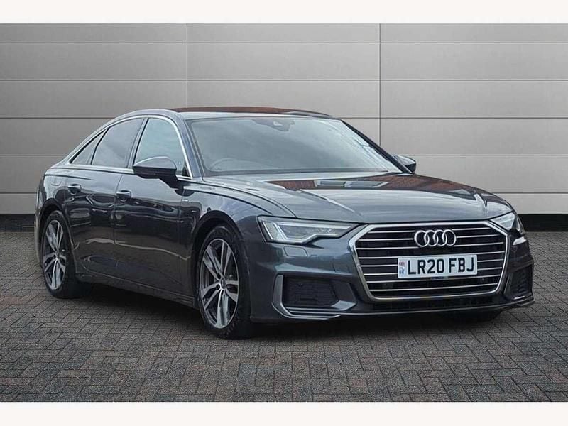 Grey Used 2020 Audi A6 S-Line Sedan | £20,750 (Fair price) - Image 1/4