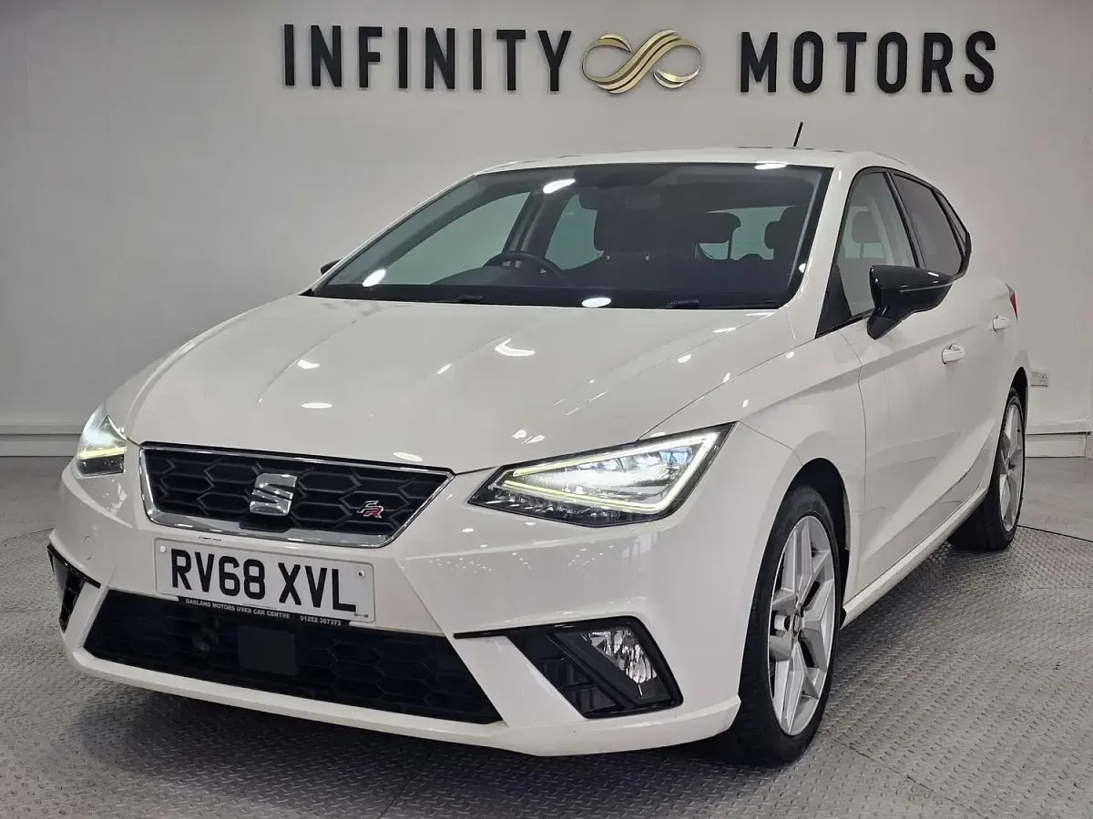 Used Seat Ibiza FR 95 HP (69 kW) 2018 White Hatchback