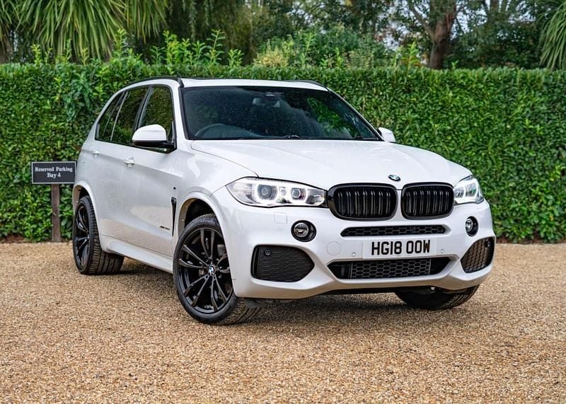 White Used 2018 BMW X5 M Sport SUV | £19,450 (Fair price) - Image 1/4