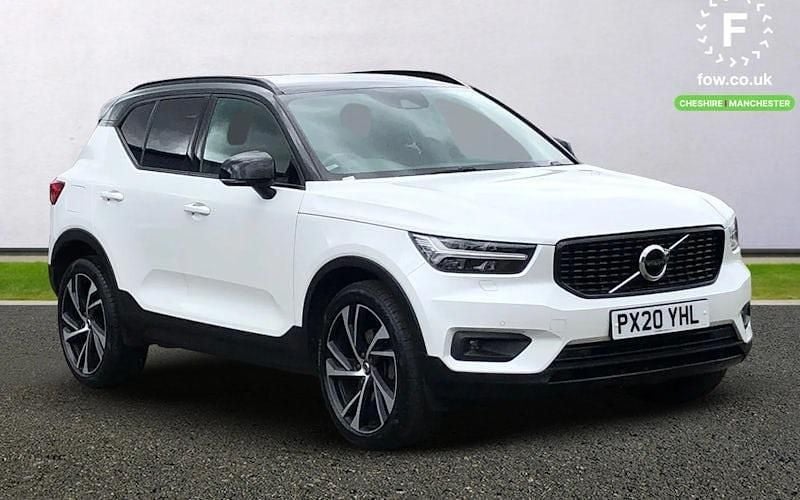 White Used 2020 Volvo XC40 R-Design Pro SUV | £24,099 (Good price) - Image 1/4