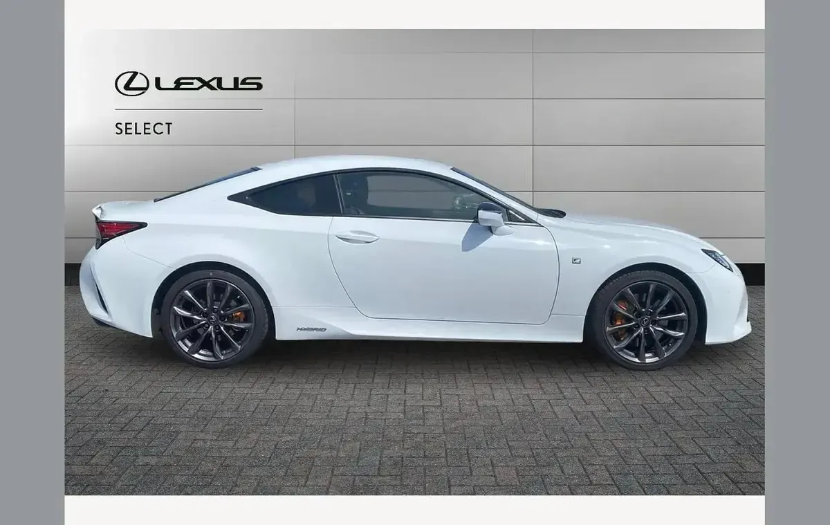Used Lexus RC300h Sport Line 220 HP (161 kW) 2020 White Coupe