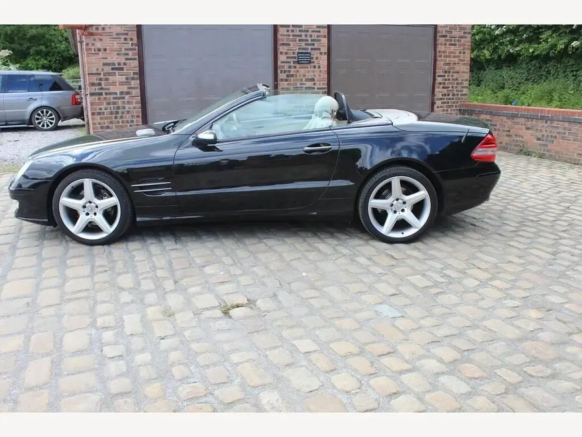 Used Mercedes SL350 Sport Edition 272 HP (200 kW) 2007 Black Cabriolet