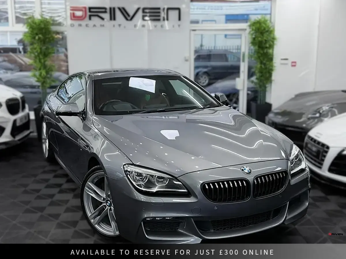Begagnad BMW 640 M Sport 2016 Grå Sportkupé