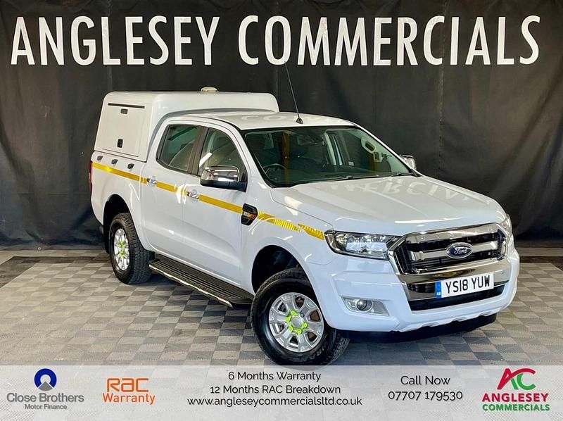 White Used 2018 Ford Ranger XLT Pickup | £10,750 (Super price) - Image 1/4