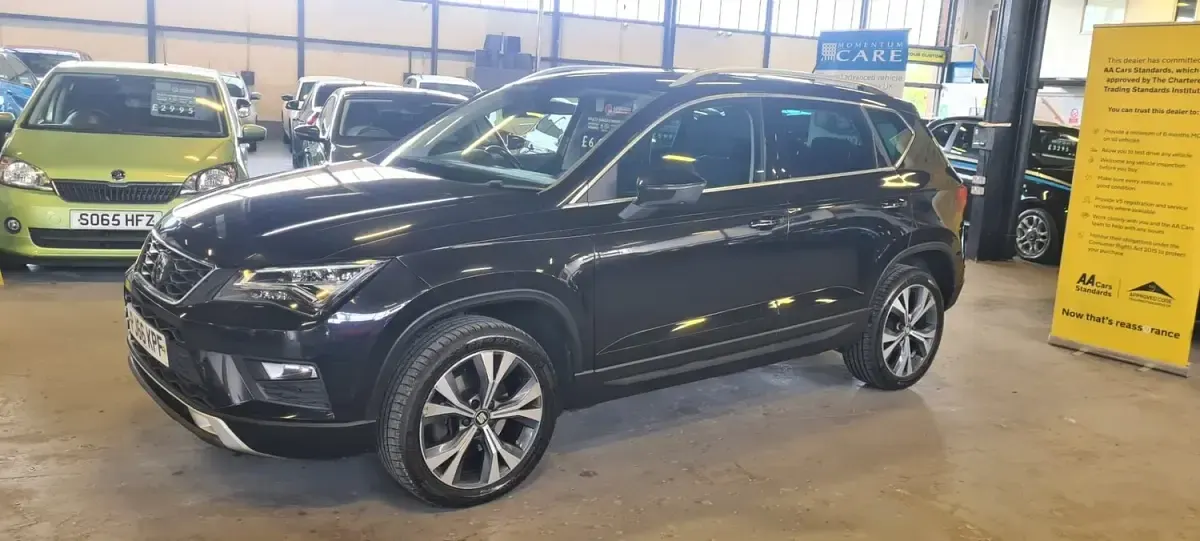 Used Seat Ateca Ecomotive 115 HP (84 kW) 2016 Black SUV