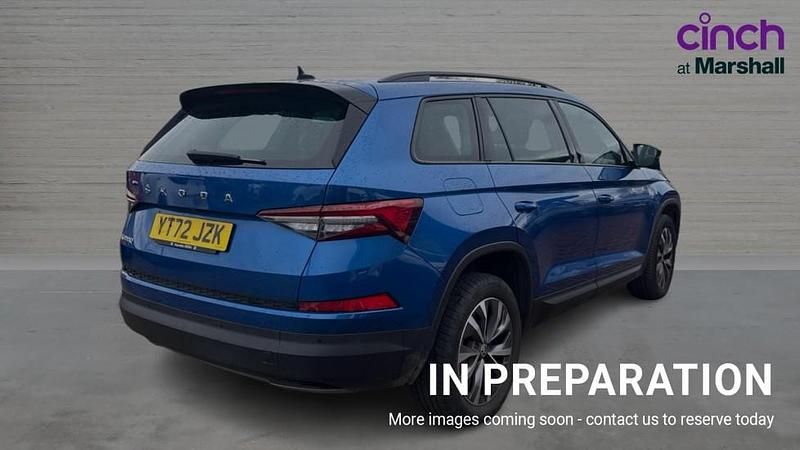 Used Skoda Kodiaq SE Drive 150 HP (110 kW) 2022 Blue SUV
