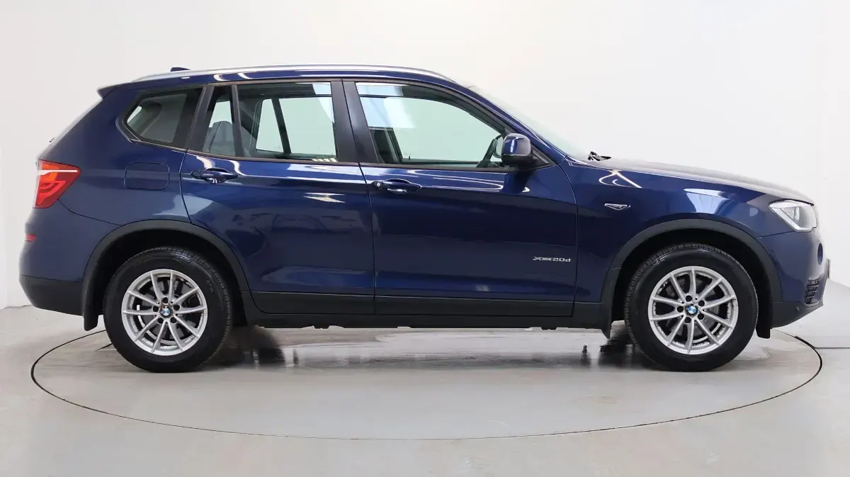 Used BMW X3 Sport Line 190 HP (139 kW) 2016 Blue SUV