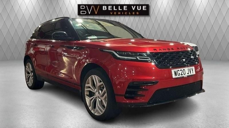 Red Used 2020 Land Rover Range Rover Velar SE Dynamic SUV | £24,995 (Good price) - Image 1/3