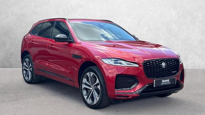 Red Used 2023 Jaguar F-Pace R-Dynamic SUV | £41,890 (Expensive) - Image 1/4