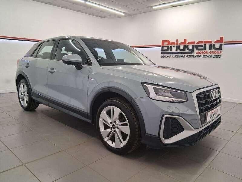 Grey Used 2021 Audi Q2 S-Line SUV | £15,999 (Fair price) - Image 1/4