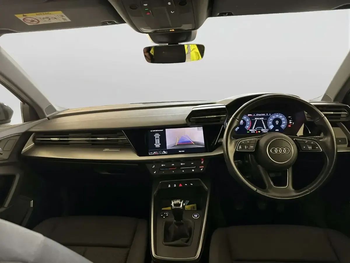 Begagnad Audi A3 Advanced 110 HK (80 kW) 2022 Grå Sedan