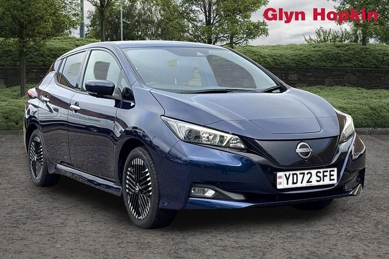 Used Nissan Leaf N-Connecta 110 kW (150 HP) 2023 Blue Hatchback