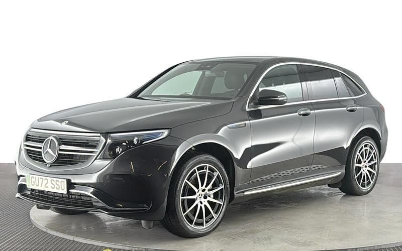 Used Mercedes EQC400 AMG line 300 kW (408 HP) 2022 Grey SUV