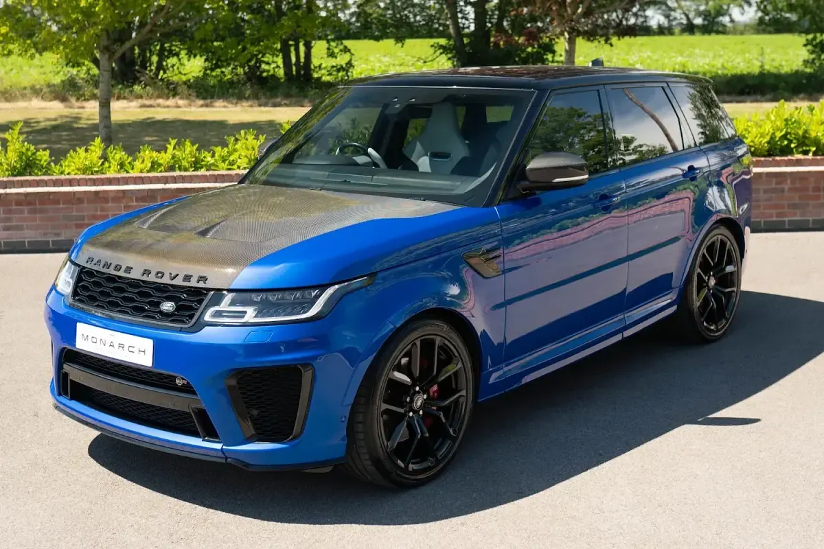Used Land Rover Range Rover Sport SVR 2021 Blue SUV