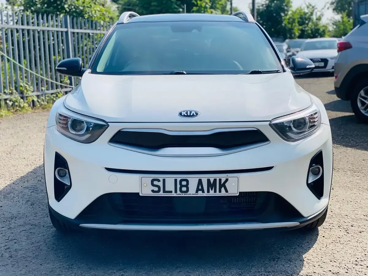 Used Kia Stonic First Edition 108 HP (79 kW) 2018 White SUV
