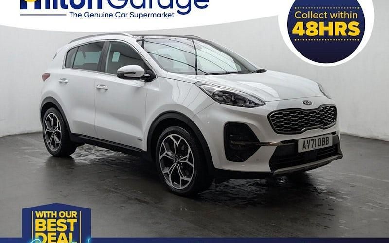 Used Kia Sportage GT-Line S 136 HP (100 kW) 2021 White SUV