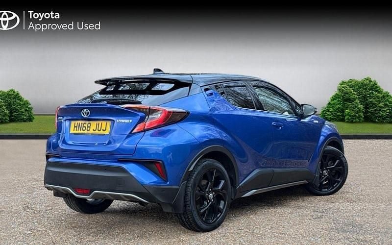 Used Toyota C-HR Sport 122 HP (89 kW) 2019 Nebula blue bitone SUV
