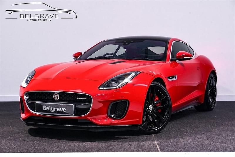 Used Jaguar F-Type R-Dynamic 340 HP (250 kW) 2020 Red Coupe