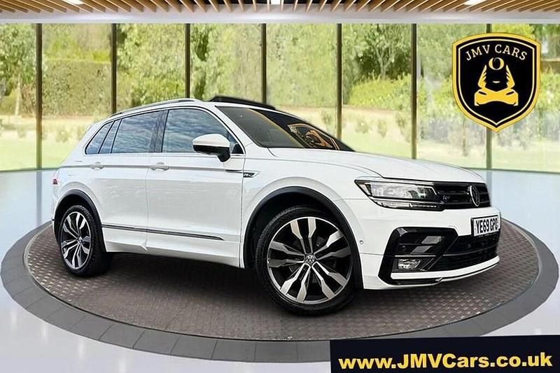 White Used 2019 VW Tiguan R-line SUV | £18,975 (Fair price) - Image 1/1