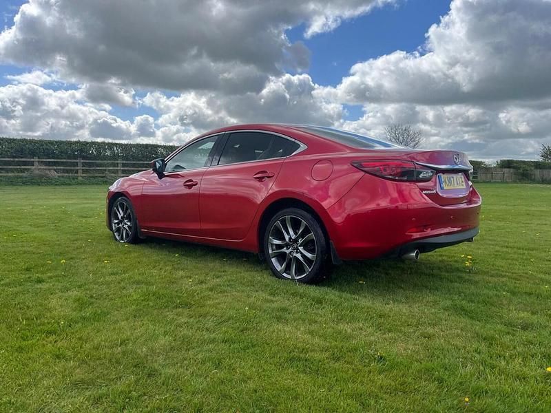 Begagnad Mazda 6 Inclusive 175 HK (128 kW) 2017 Röd Sedan