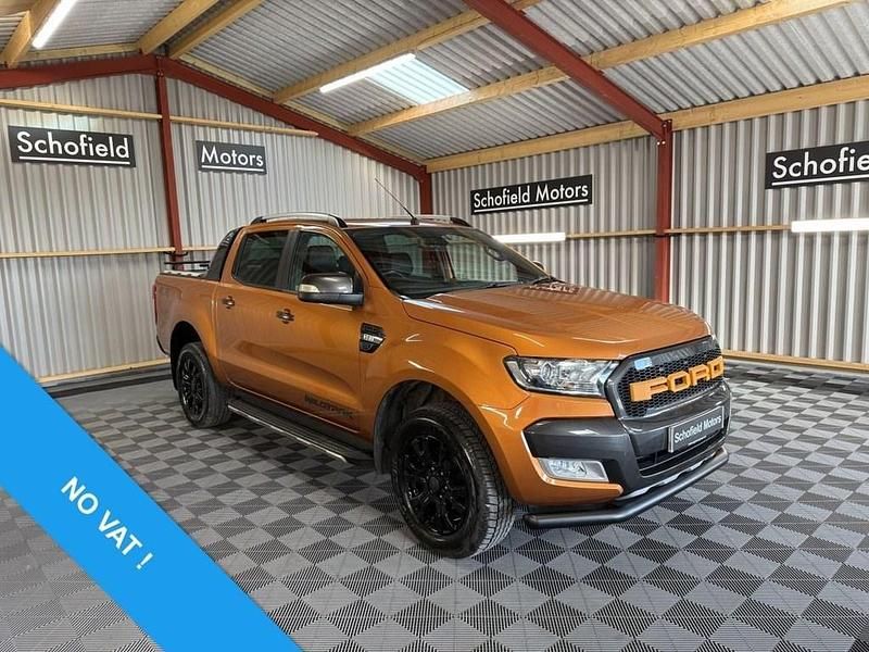 Orange Used 2018 Ford Ranger Wildtrack Pickup | £19,990 (A bit pricey) - Image 1/4