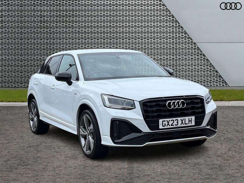 White Used 2023 Audi Q2 Black Edition SUV | £24,499 (Fair price) - Image 1/4