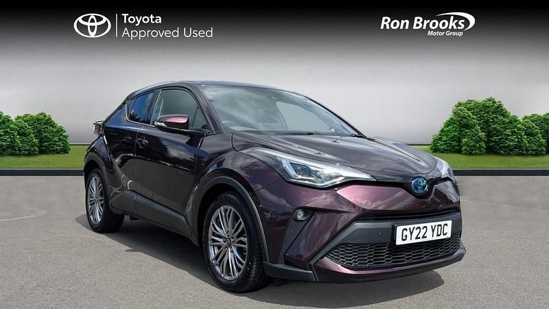 Mauve/purple Used 2022 Toyota C-HR SUV | £20,995 (Fair price) - Image 1/4