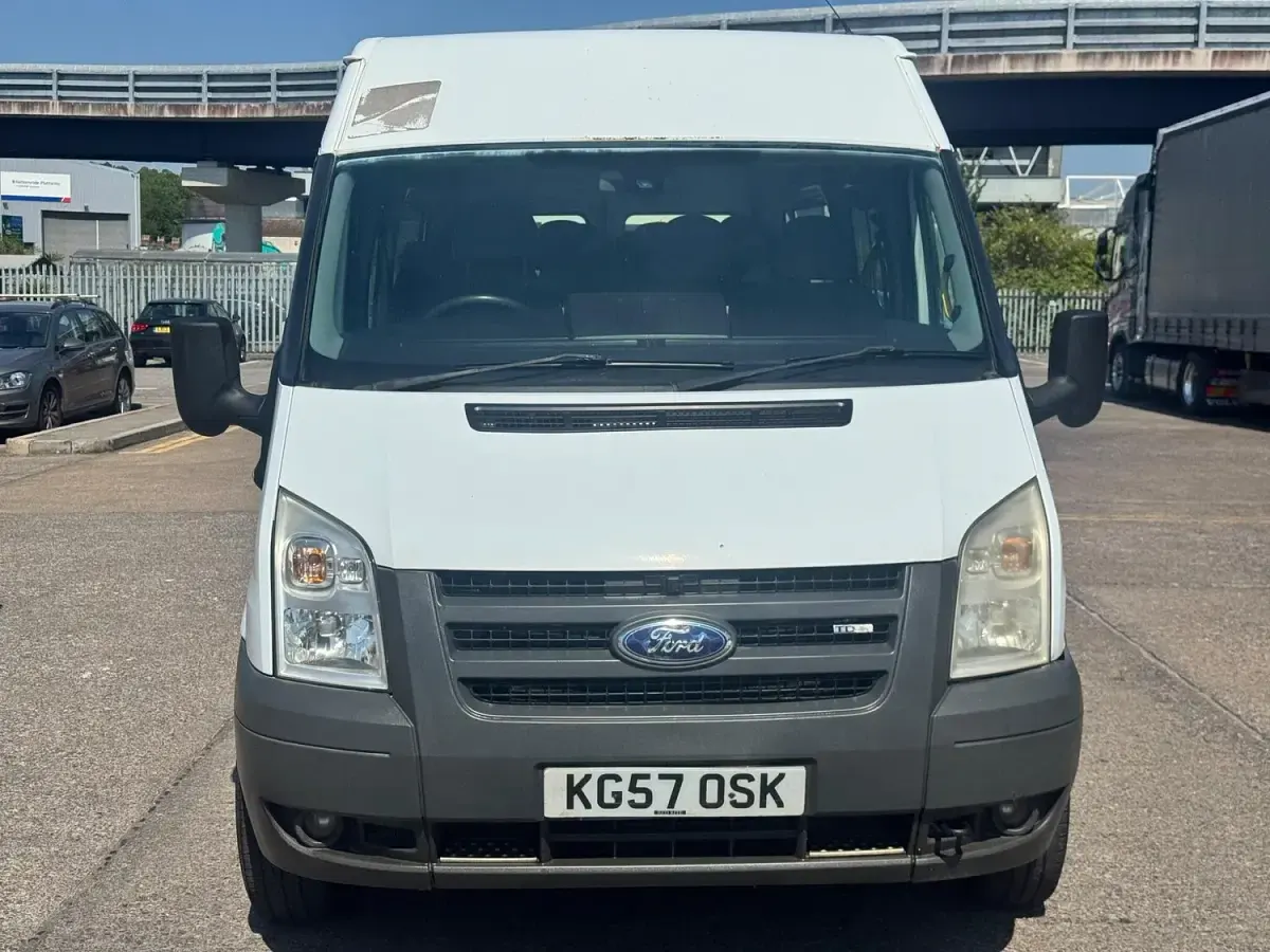 Used Ford Transit 140 HP (102 kW) 2008 White Van