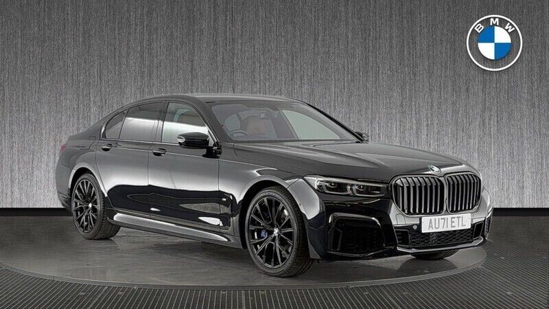 Black Used 2021 BMW 750 M Sport Sedan | £41,799 - Image 1/4