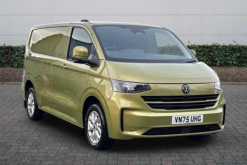 New VW Transporter Pro 2025 Warm green metallic Van
