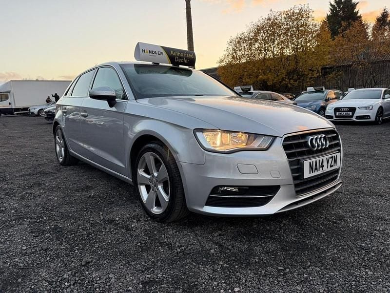 Silver Used 2014 Audi A3 Sport Hatchback | £5,770 (Good price) - Image 1/4
