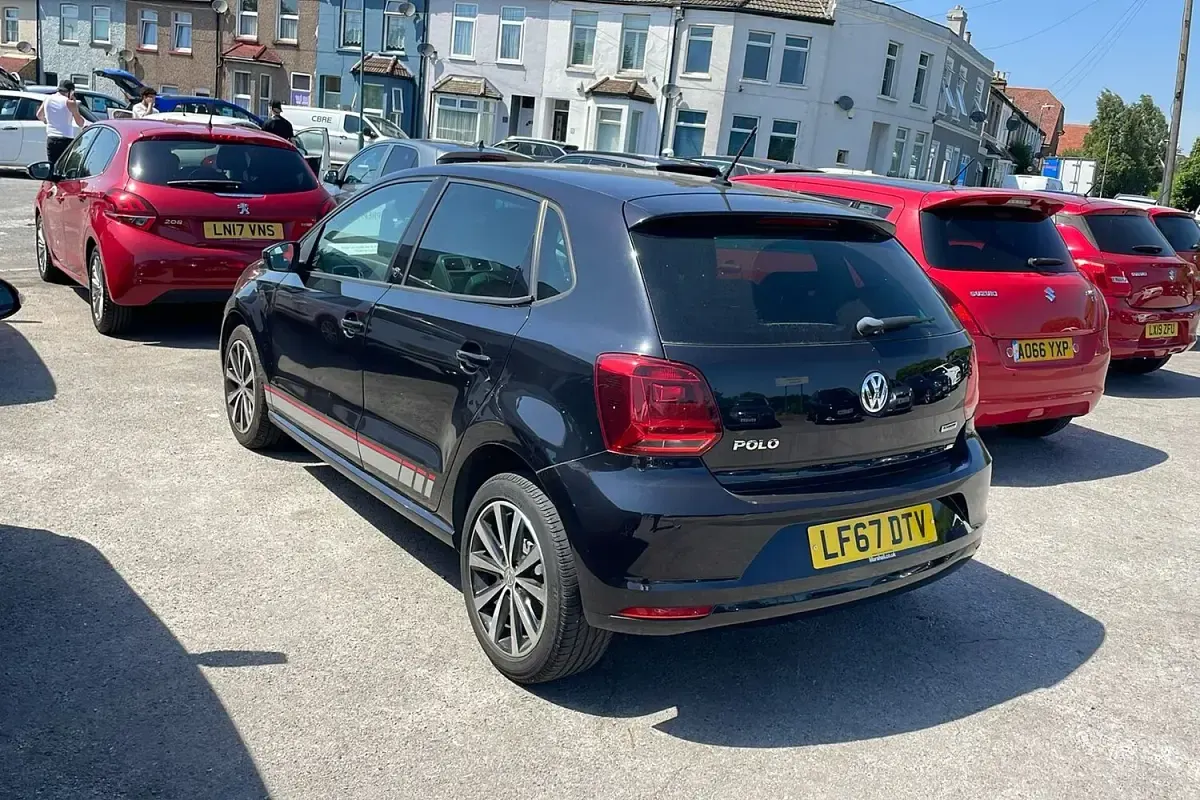 Used VW Polo Beats 75 HP (55 kW) 2017 Black Hatchback
