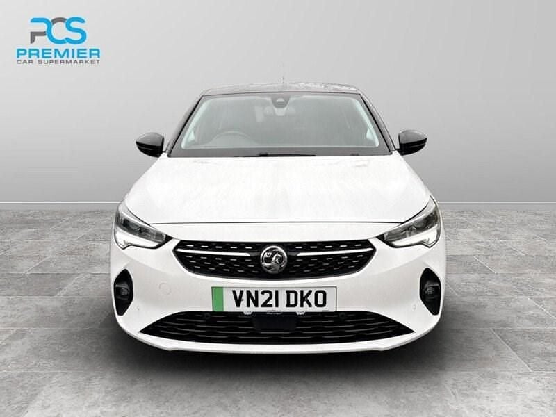Used Vauxhall Corsa-e Elite 100 kW (136 HP) 2021 White Hatchback