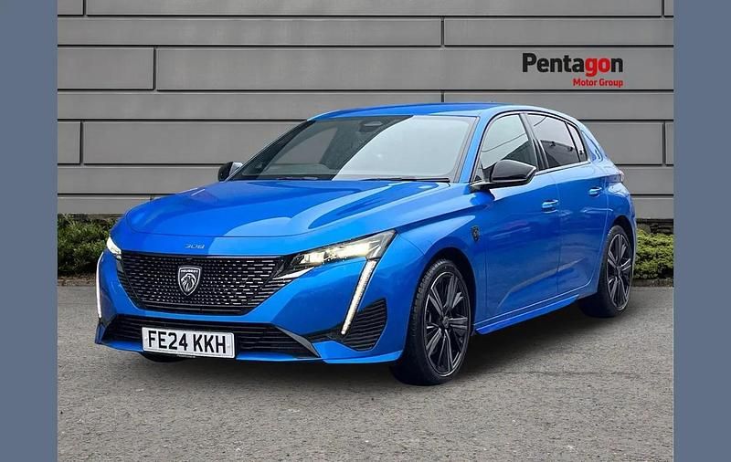 Used Peugeot 308 Premium 177 HP (130 kW) 2024 Blue Hatchback