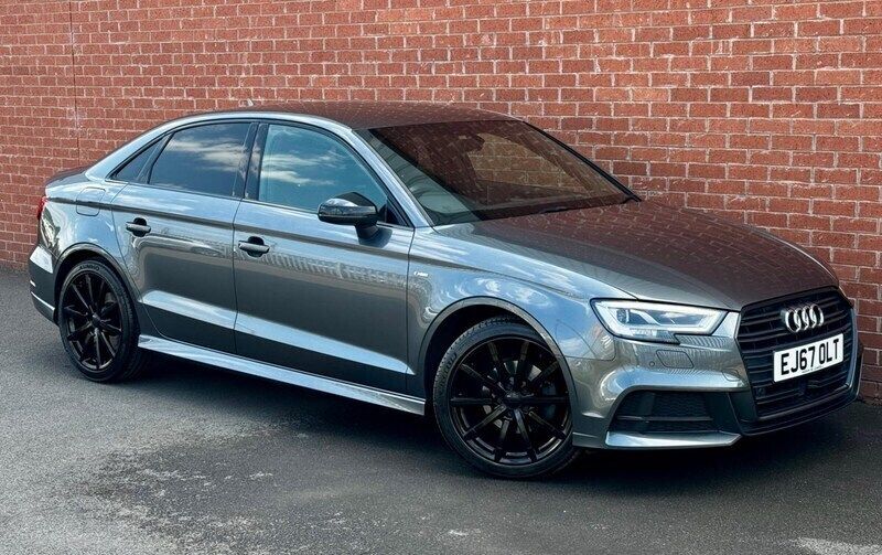 Grey Used 2017 Audi A3 Black Edition Sedan | £13,900 (Fair price) - Image 1/2